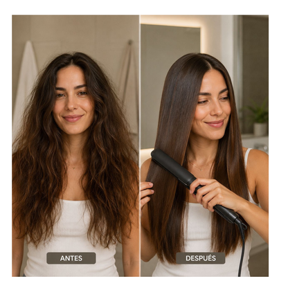 Plancha para el cabello 2 en 1